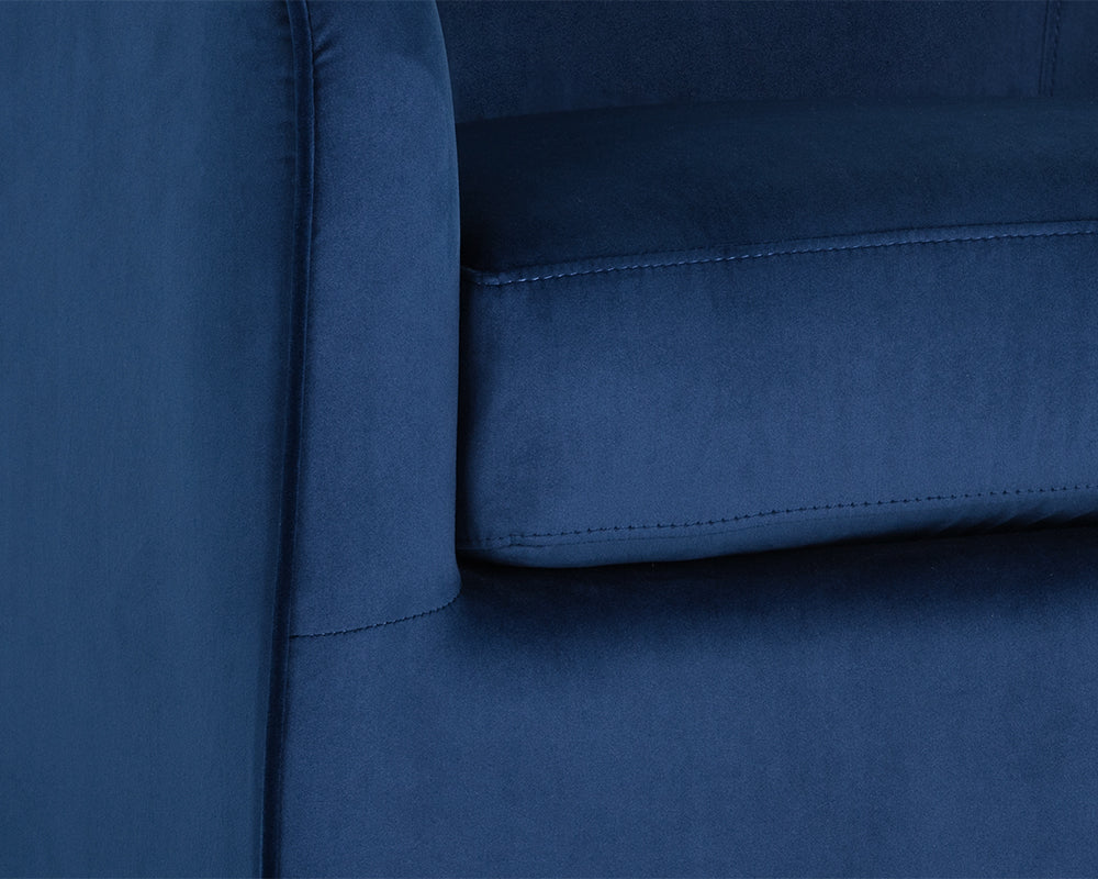 Hazel Swivel Lounge Chair - Gold - Image 14