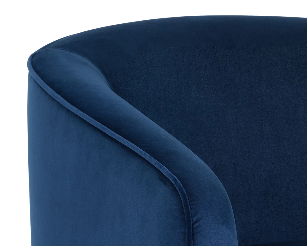 Hazel Swivel Lounge Chair - Gold - Image 15