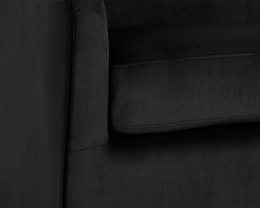 Hazel Swivel Lounge Chair - Gold - Image 22
