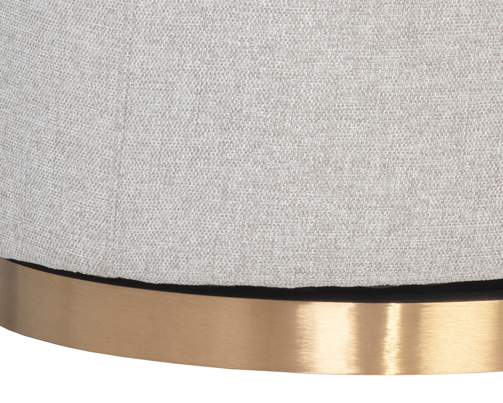 Hazel Swivel Lounge Chair - Gold - Image 35