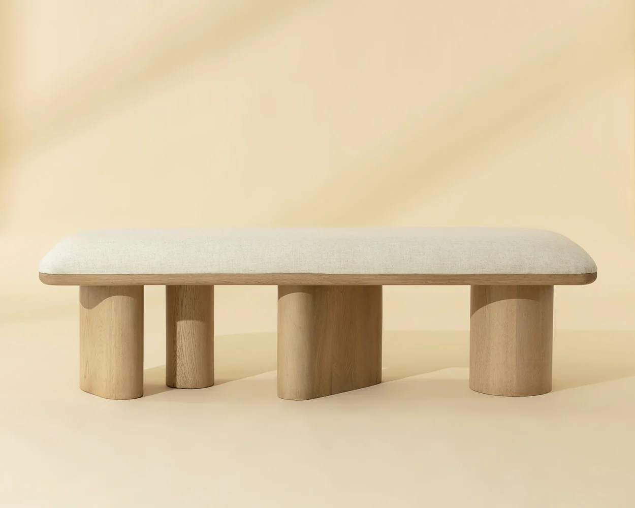 Hiro Bench - Light Oak - Image 3