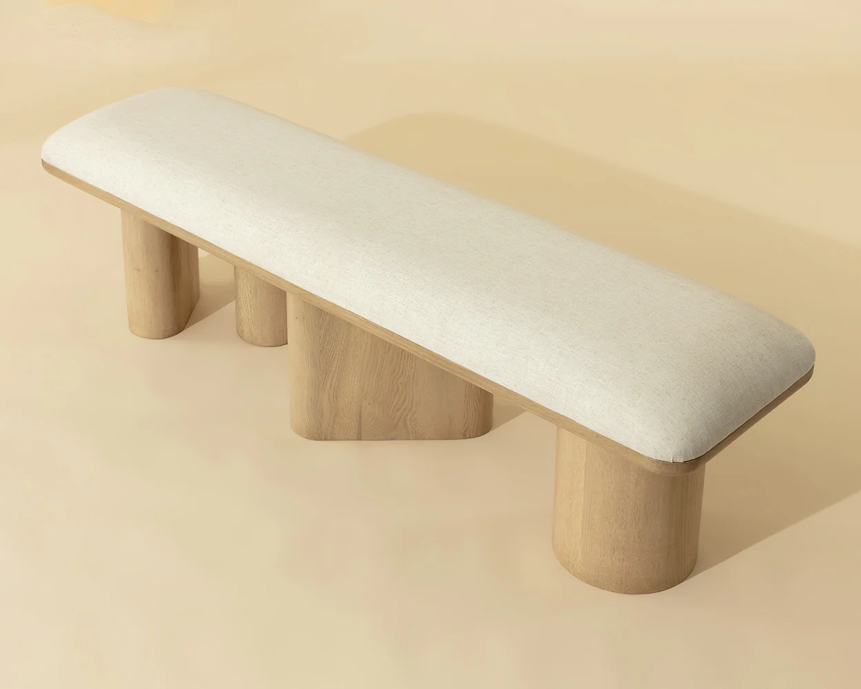 Hiro Bench - Light Oak - Image 4