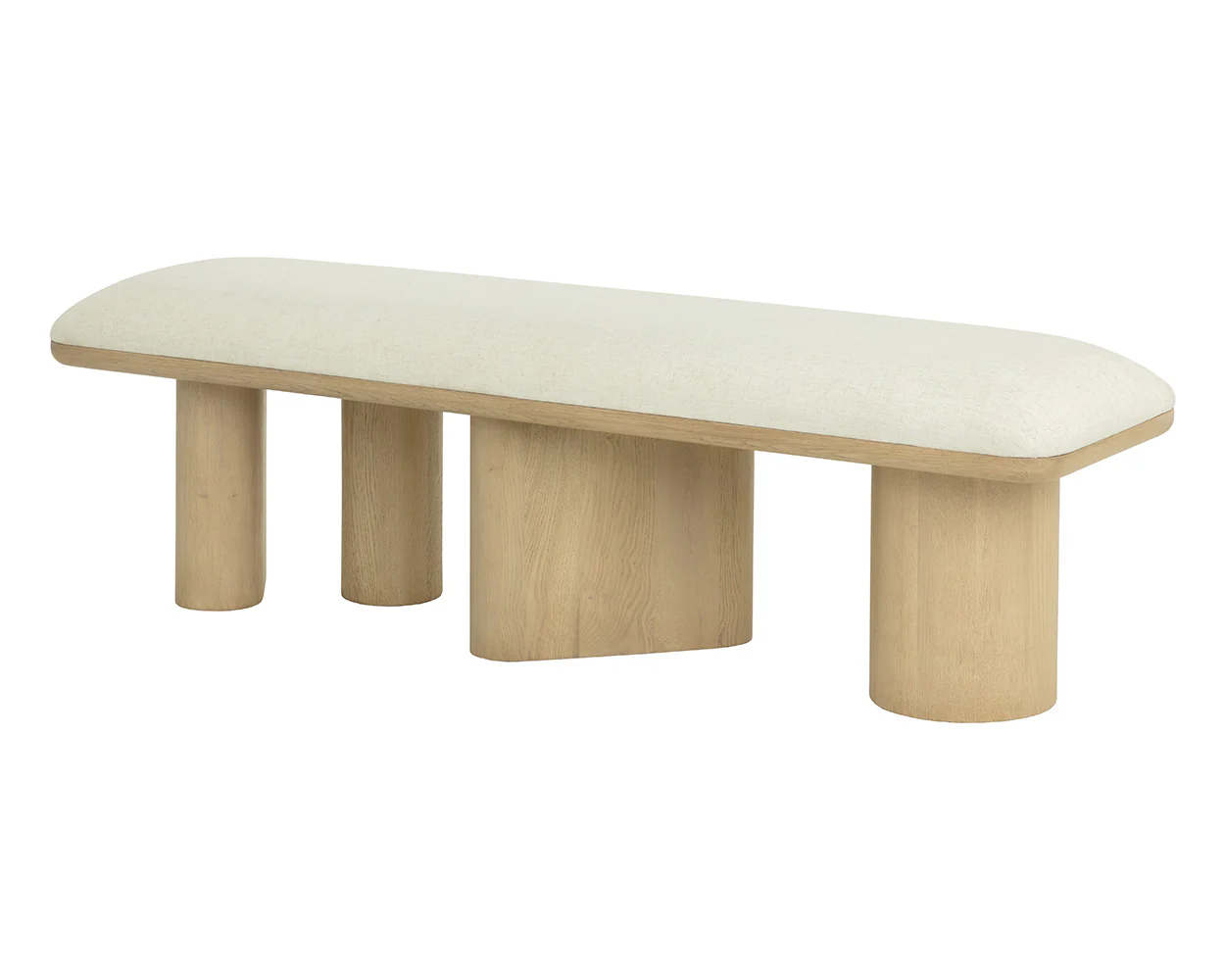 Hiro Bench - Light Oak - Image 6