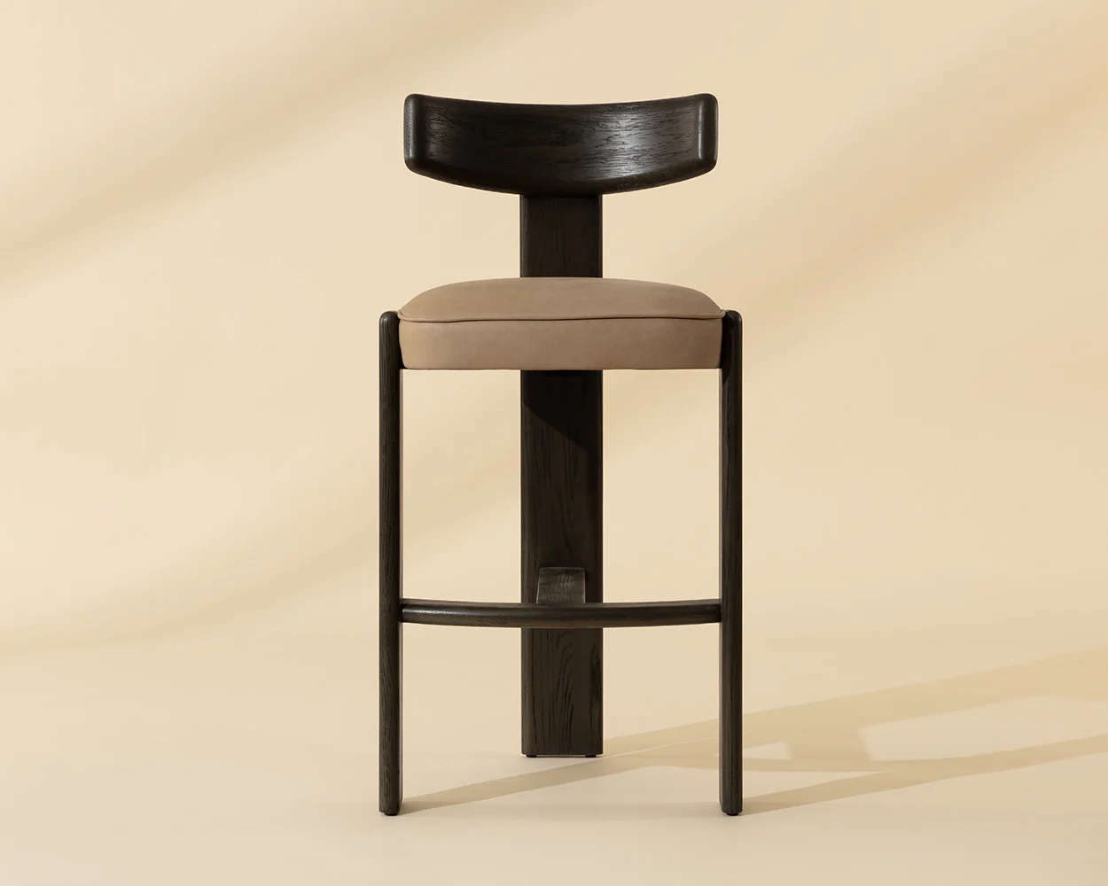 Horton Barstool - Dark Brown - Image 2