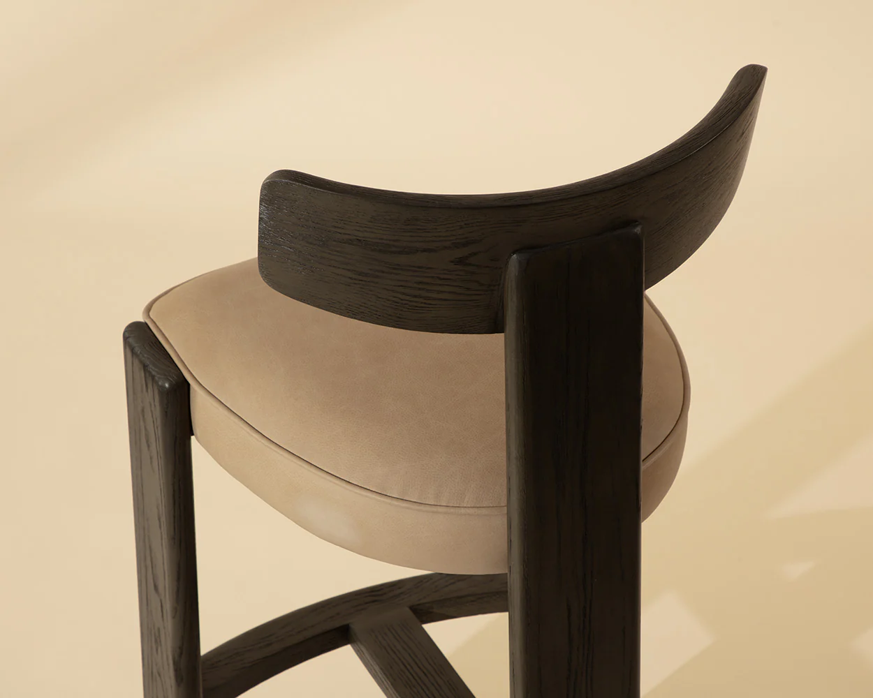 Horton Barstool - Dark Brown - Image 3
