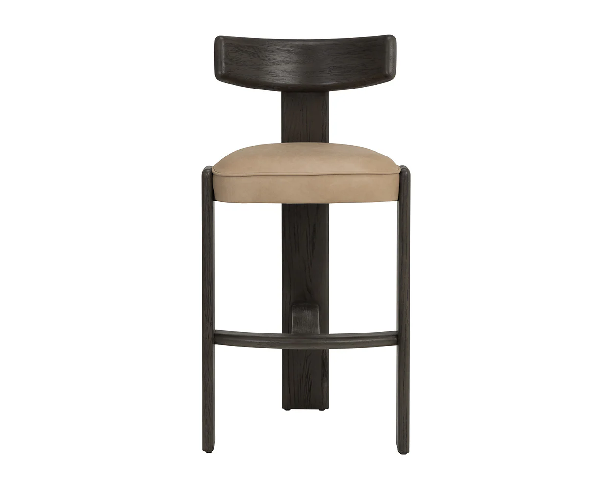 Horton Barstool - Dark Brown - Image 5