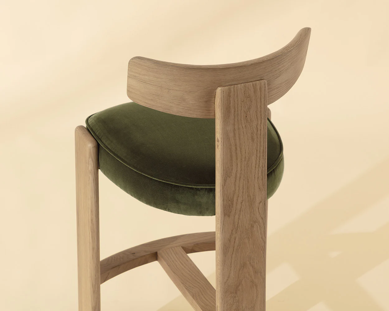 Horton Barstool - Rustic Oak - Image 3