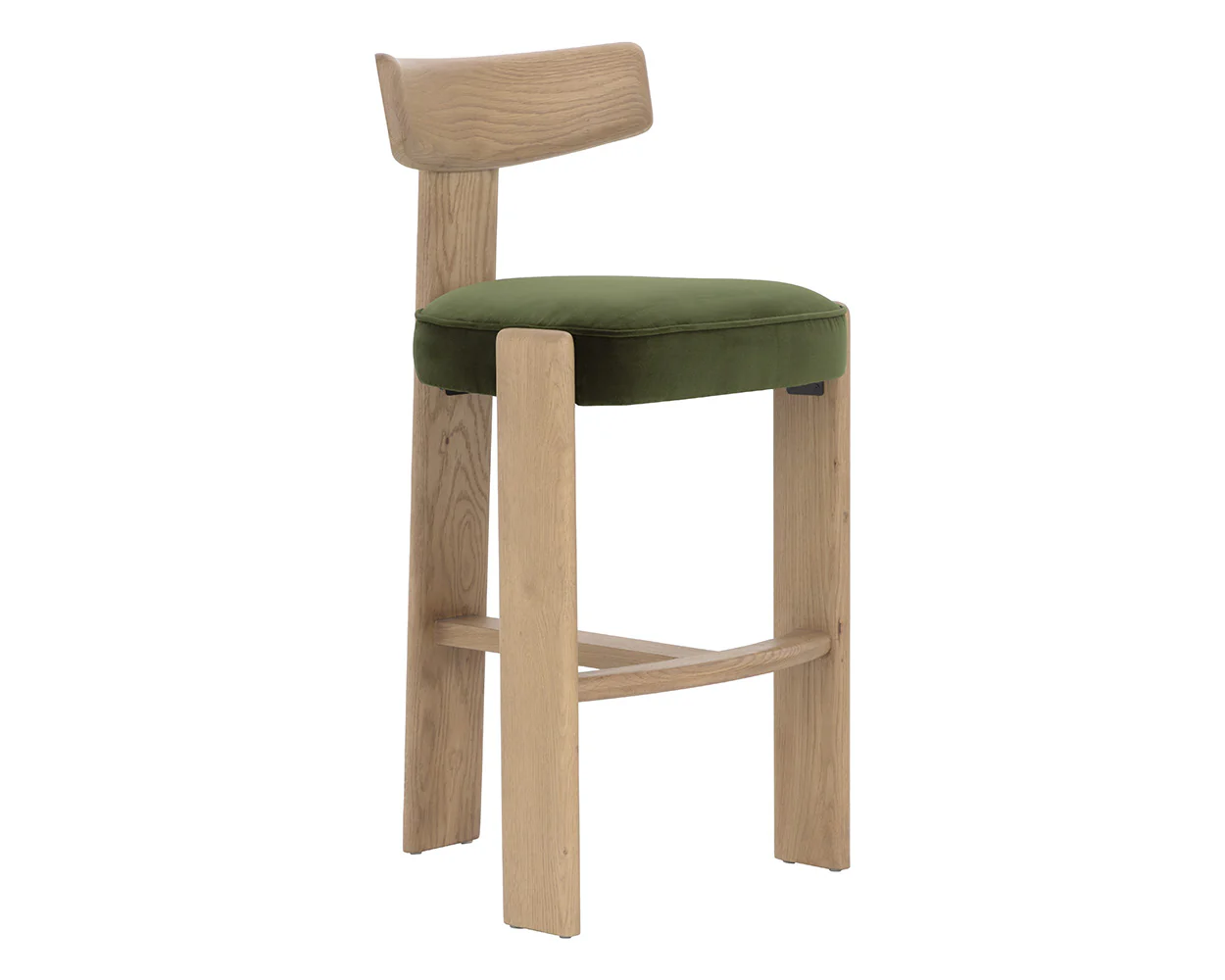 Horton Barstool - Rustic Oak - Image 4