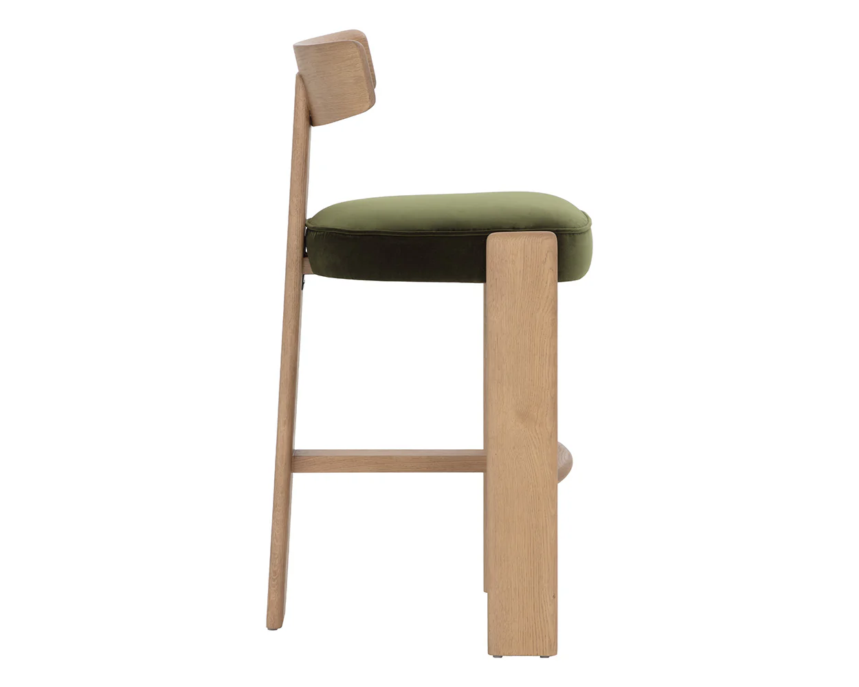 Horton Barstool - Rustic Oak - Image 6