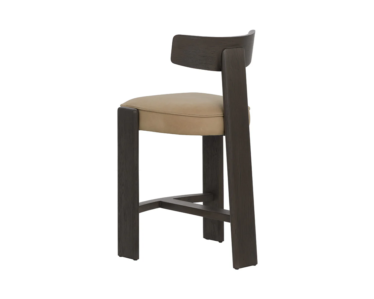 Horton Counter Stool - Dark Brown - Image 7