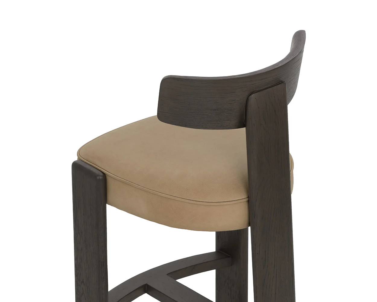 Horton Counter Stool - Dark Brown - Image 8