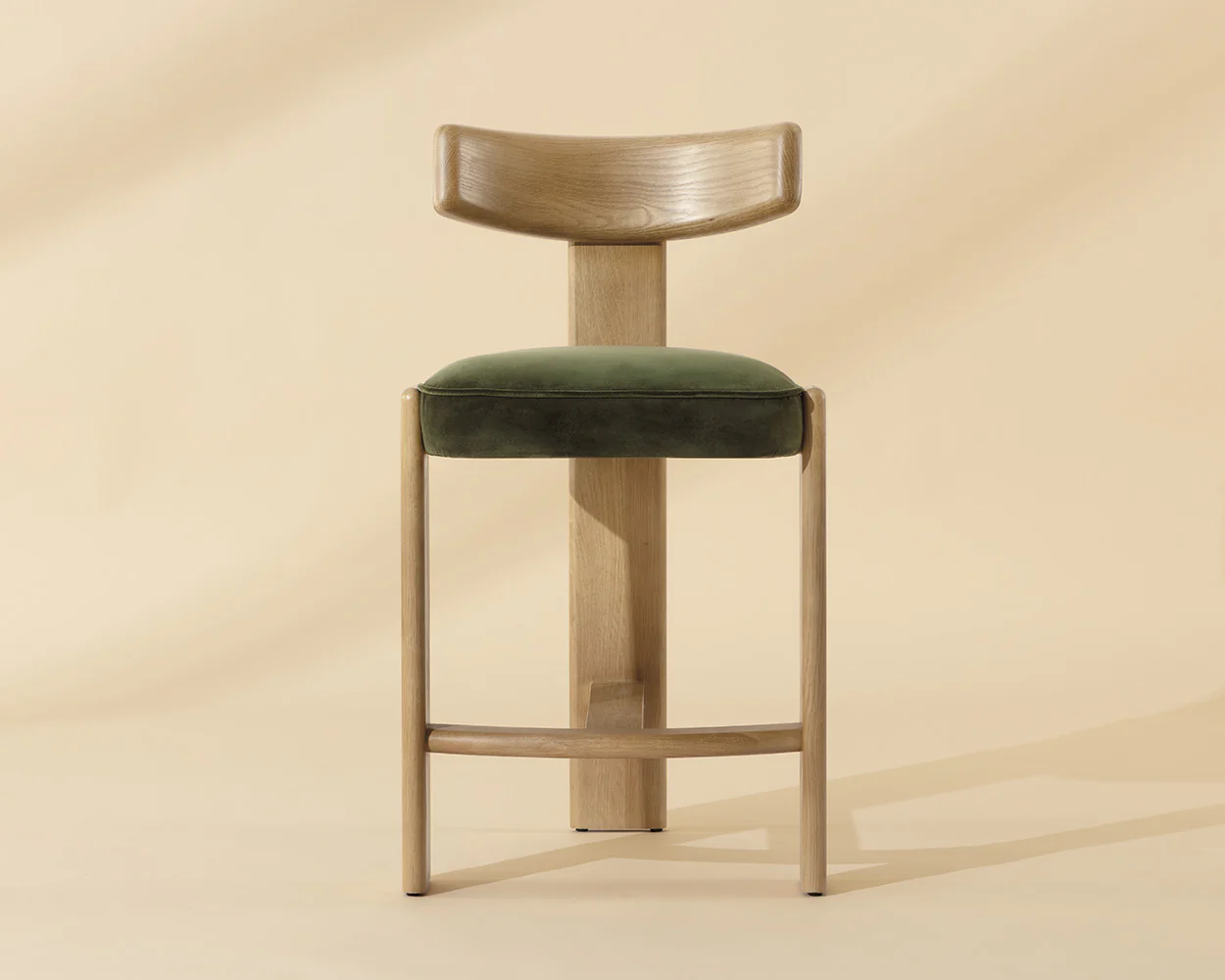 Horton Counter Stool - Rustic Oak - Image 2