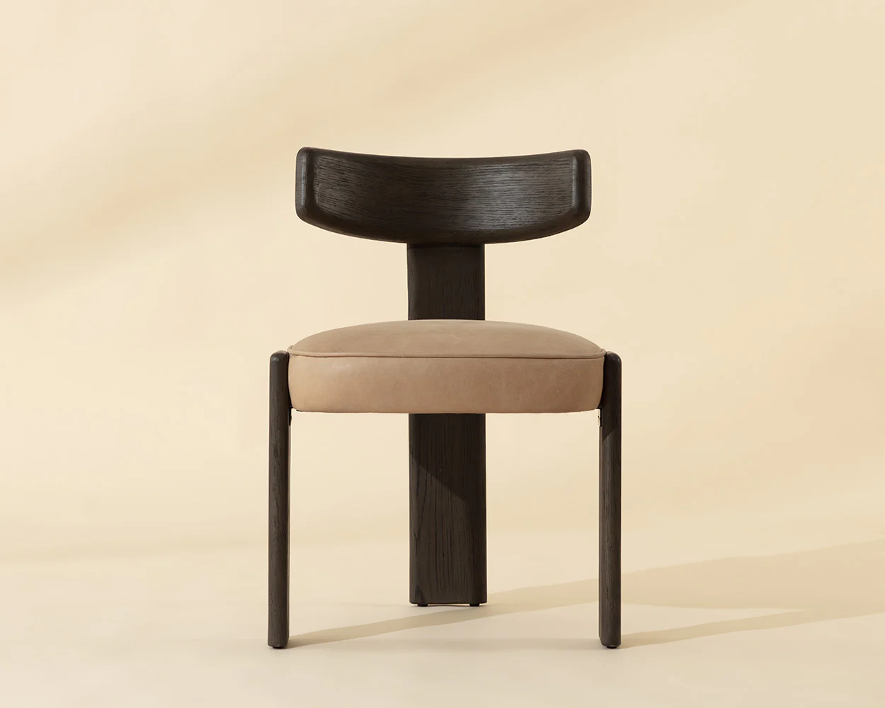 Horton Dining Chair - Dark Brown - Image 3