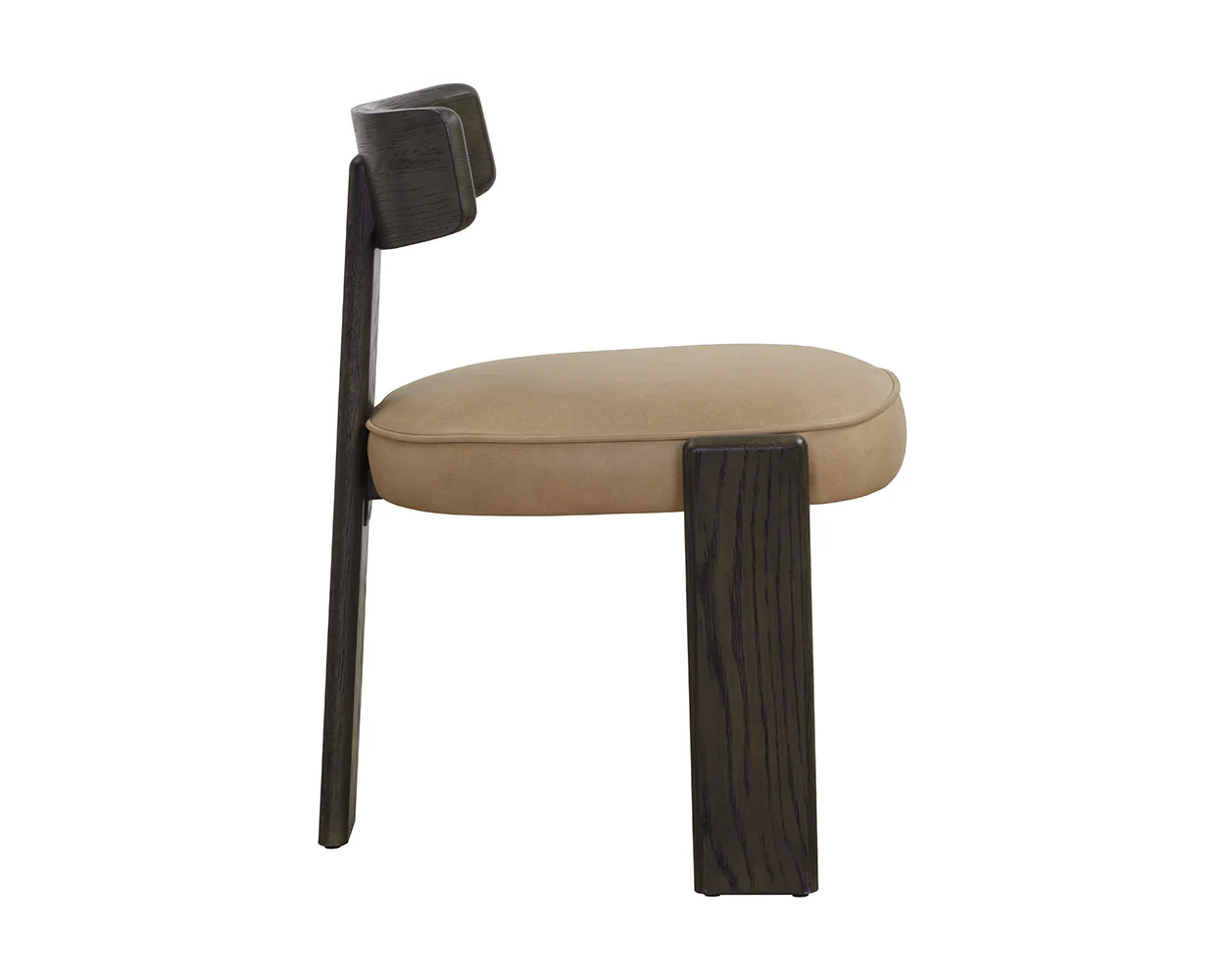 Horton Dining Chair - Dark Brown - Image 7