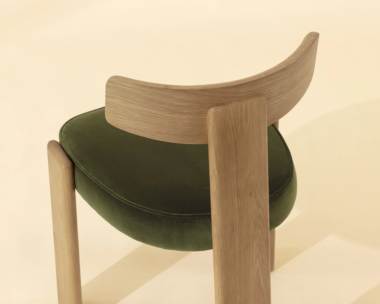 Horton Dining Chair - Rustic Oak - Image 4