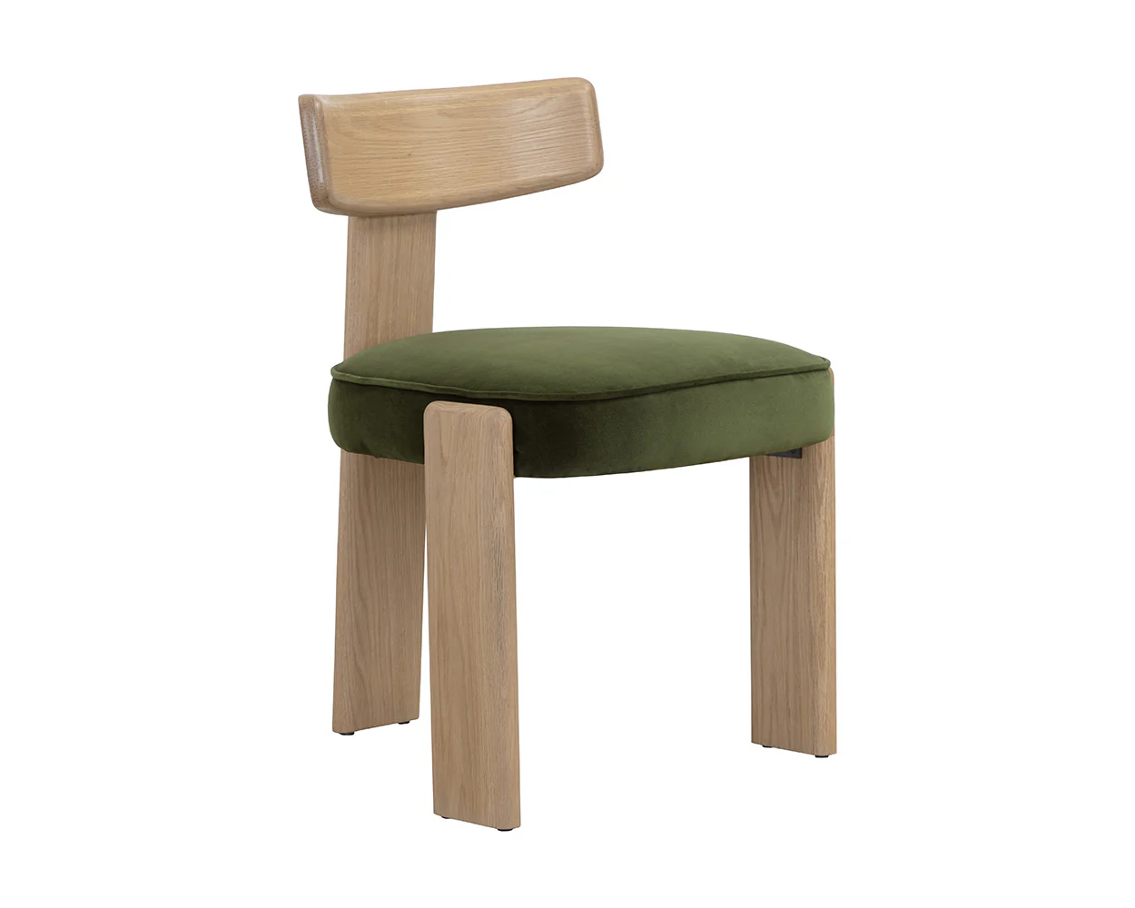 Horton Dining Chair - Rustic Oak - Image 5