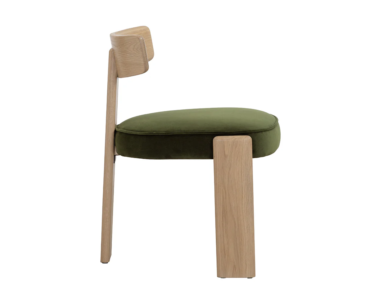 Horton Dining Chair - Rustic Oak - Image 7