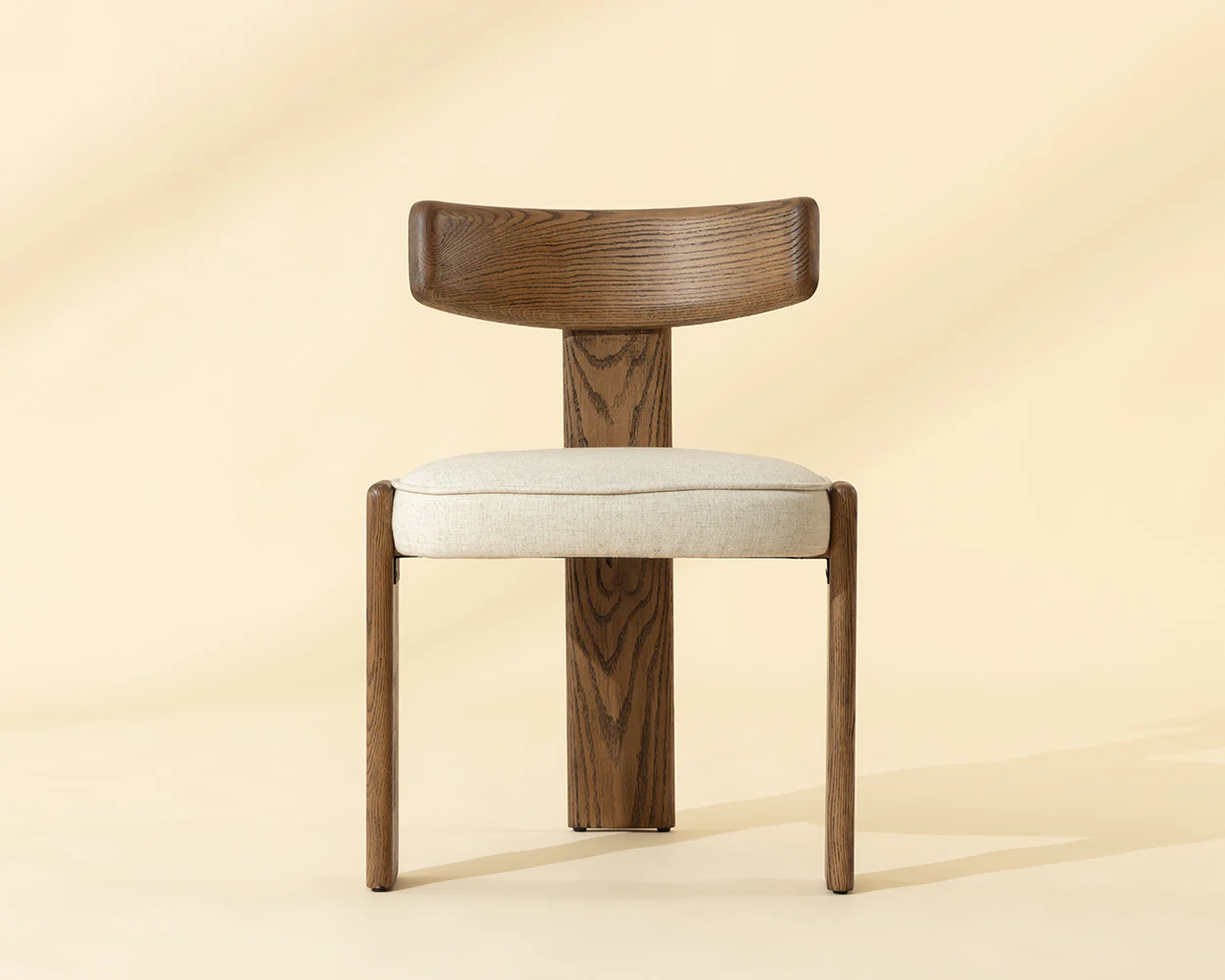 Horton Dining Chair - Warm Brown - Image 3