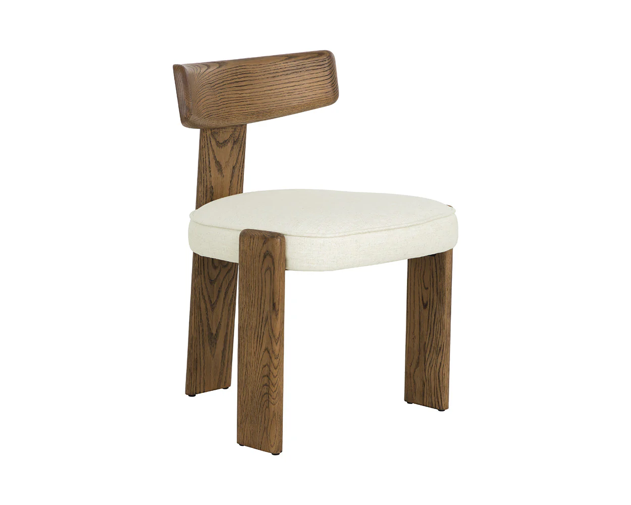 Horton Dining Chair - Warm Brown - Image 5