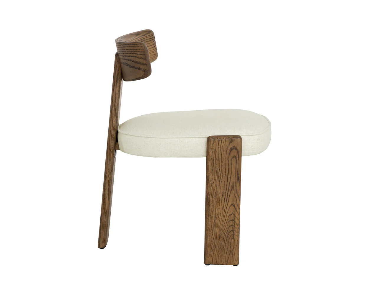 Horton Dining Chair - Warm Brown - Image 7
