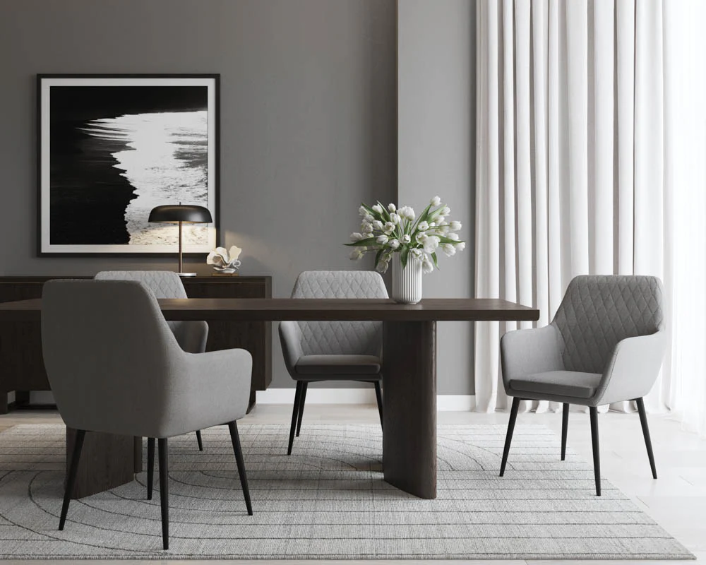 Jayna Dining Armchair - Black - Image 2