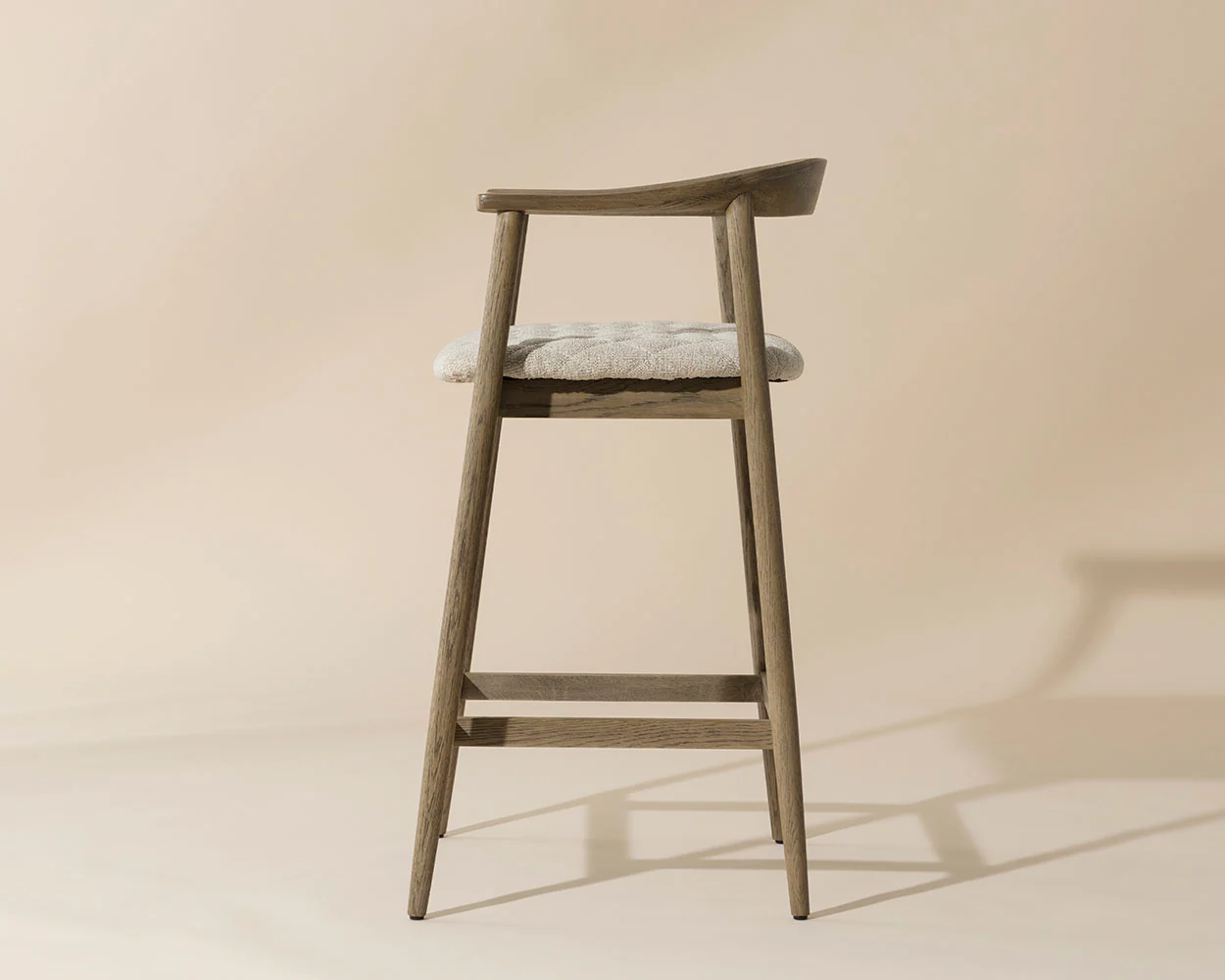Jeremy Counter Stool - Weathered Oak - Image 5