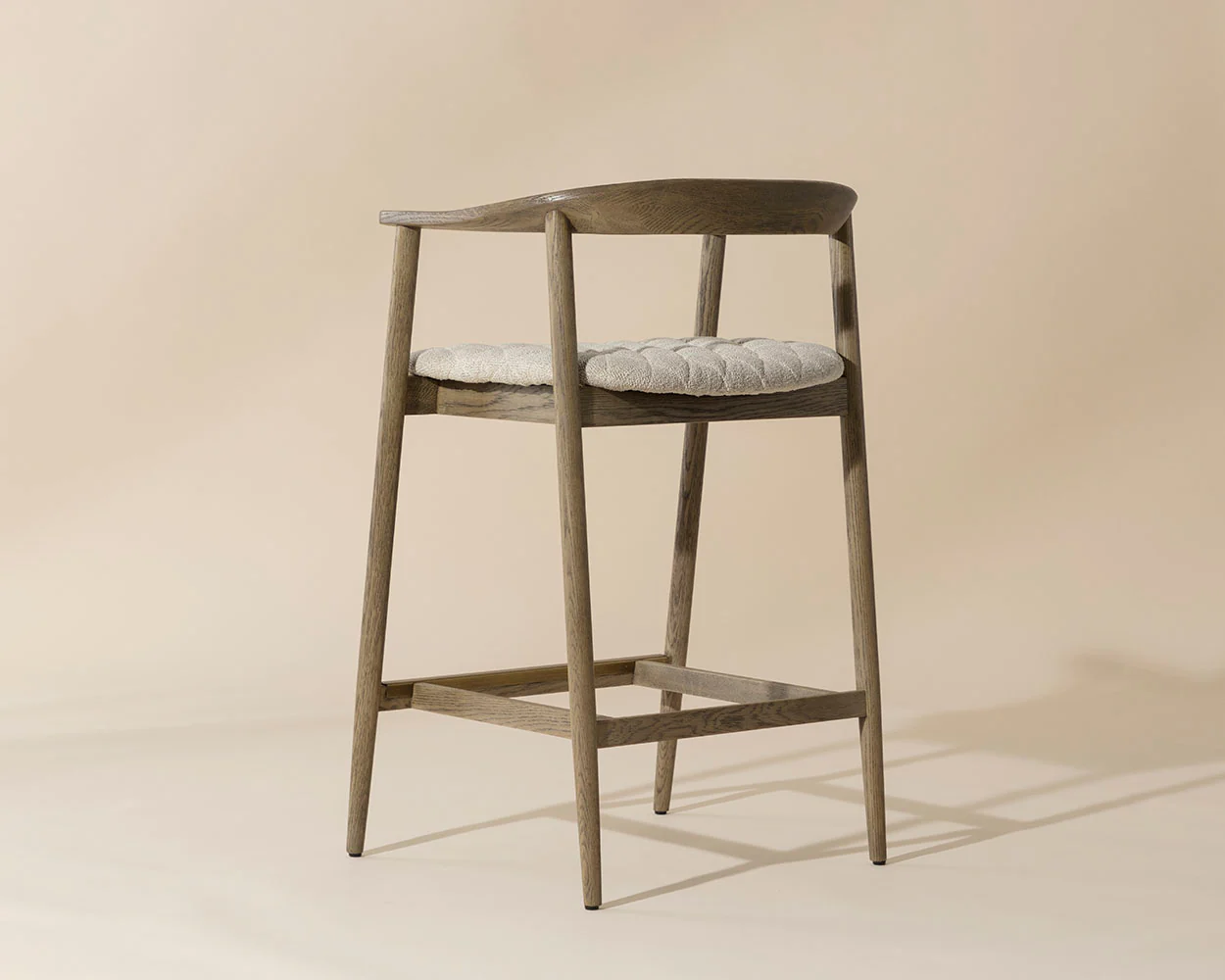 Jeremy Counter Stool - Weathered Oak - Image 6