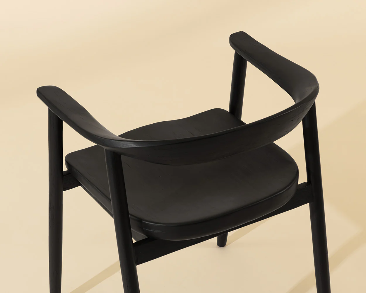 Jeremy Dining Armchair - Black - Image 4