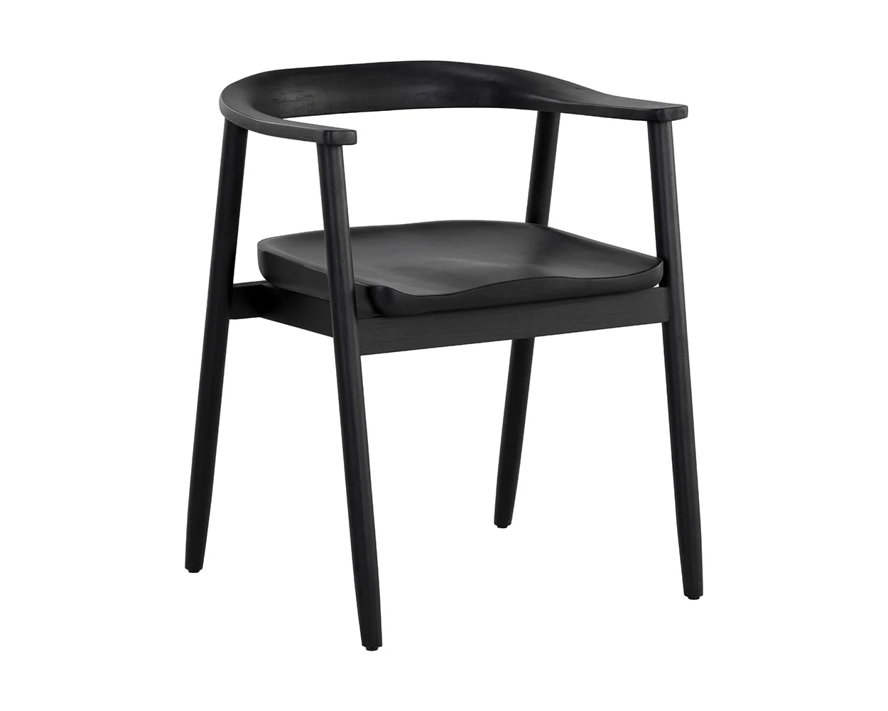 Jeremy Dining Armchair - Black - Image 5