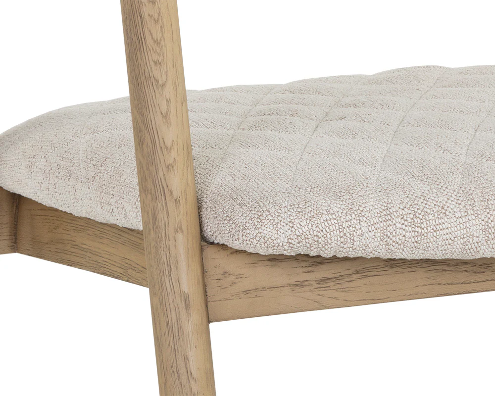 Jeremy Dining Armchair - Weathered Oak - Image 9