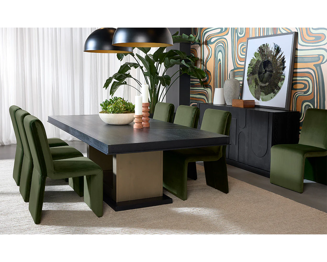 Judson Dining Table - 100" - Image 3