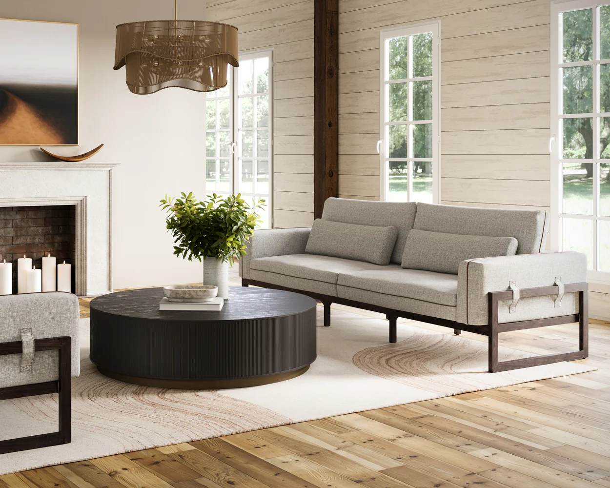 Kalla Coffee Table - Round - Image 10