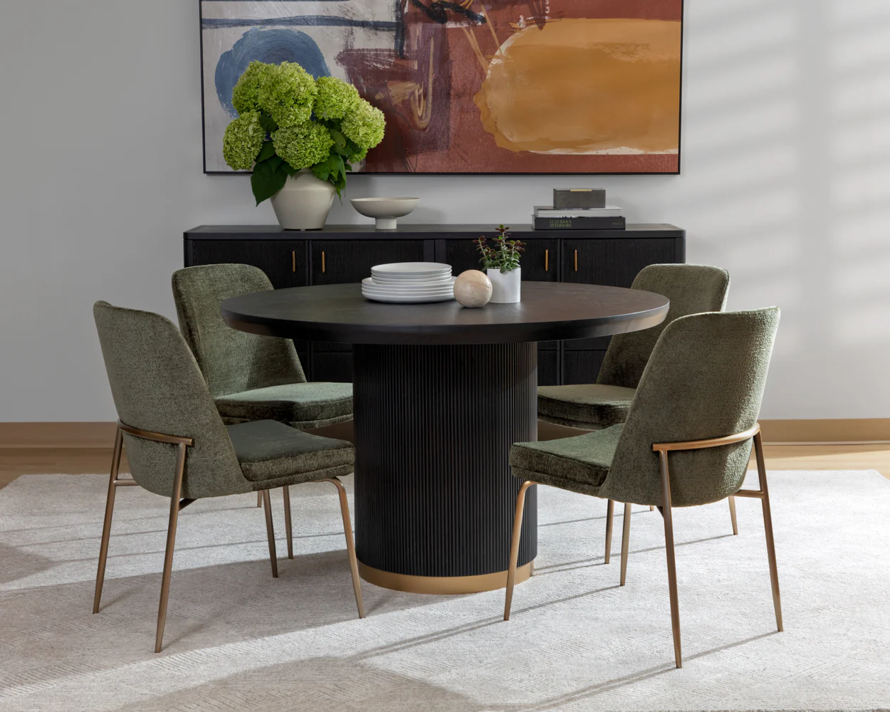Kalla Dining Table - 48" - Round - Image 11