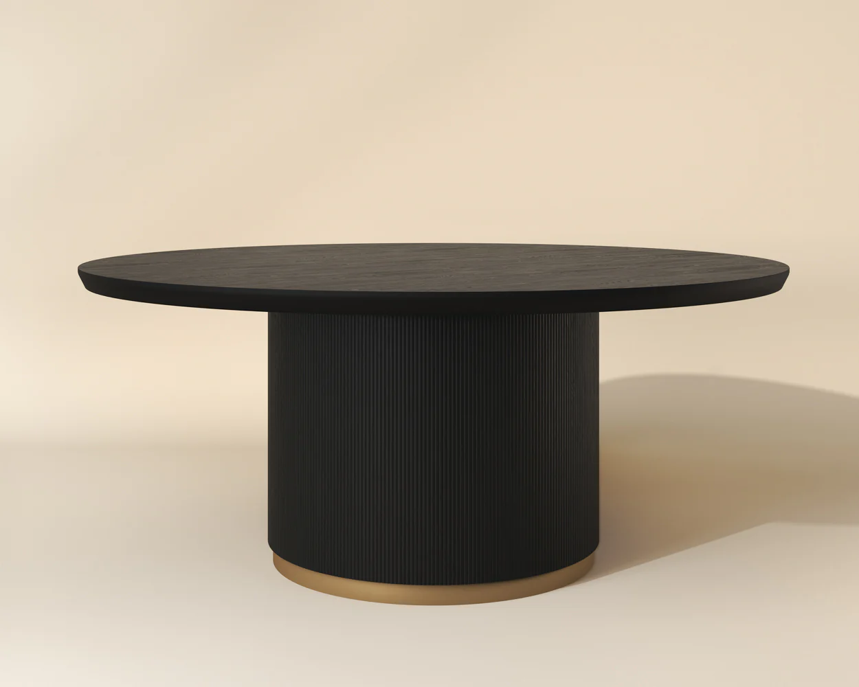 Kalla Dining Table - 68" - Round - Image 11