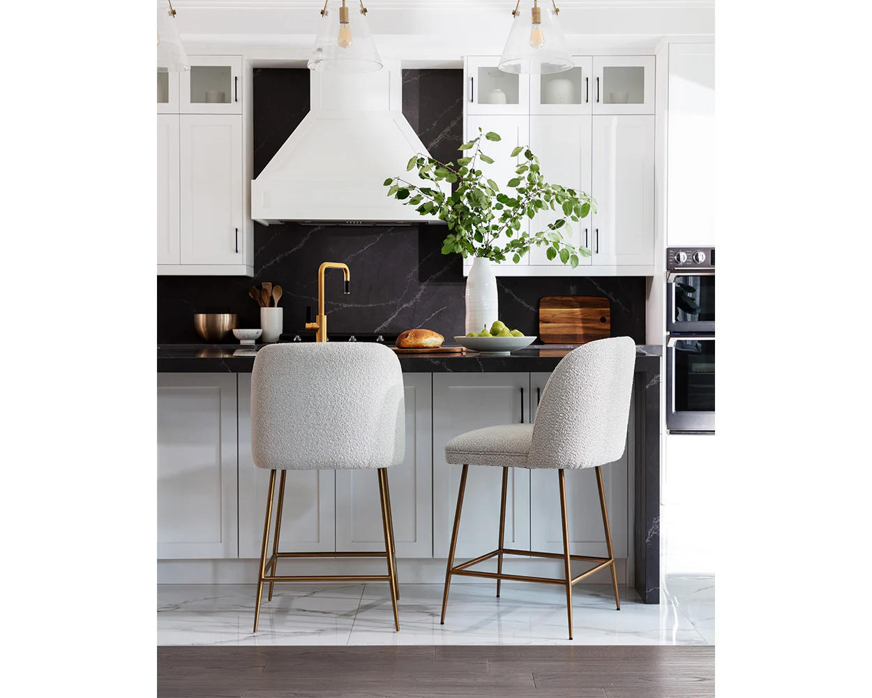 Kelty Counter Stool - Gold - Image 2