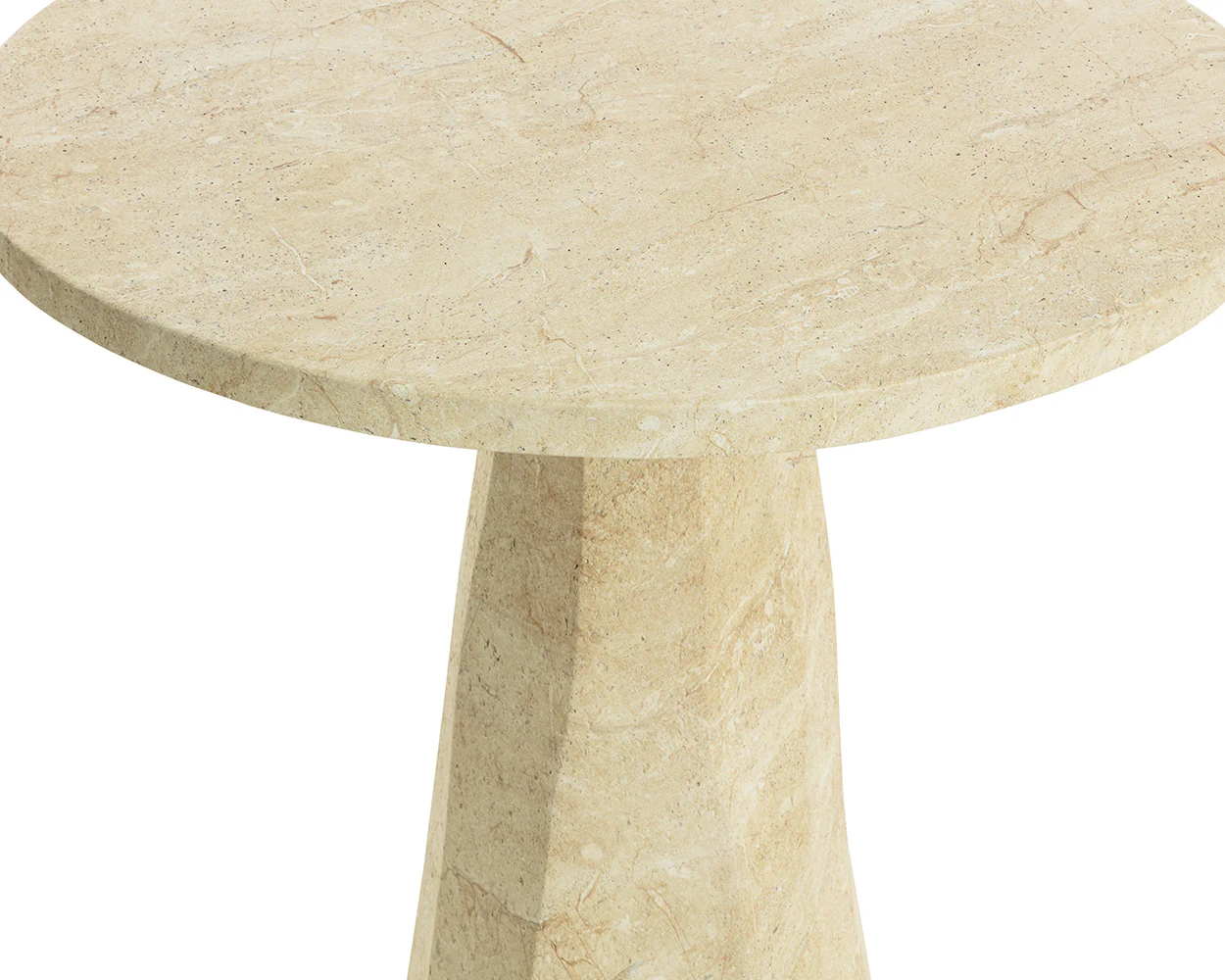 Kliff Bar Table - Travertine Look - 34" - Image 6