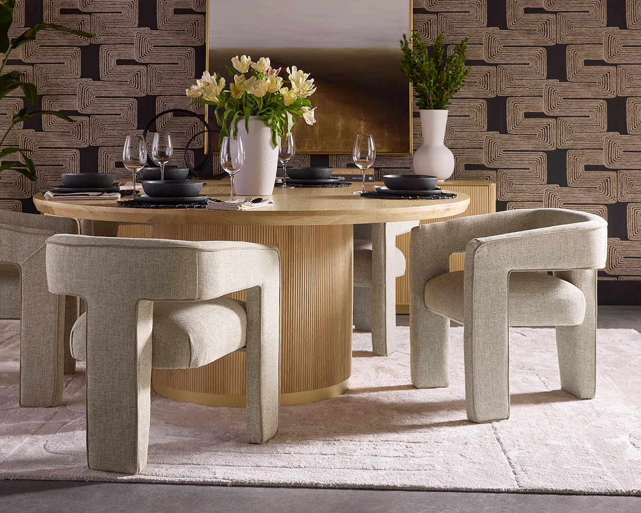 Krasner Dining Armchair - Image 2