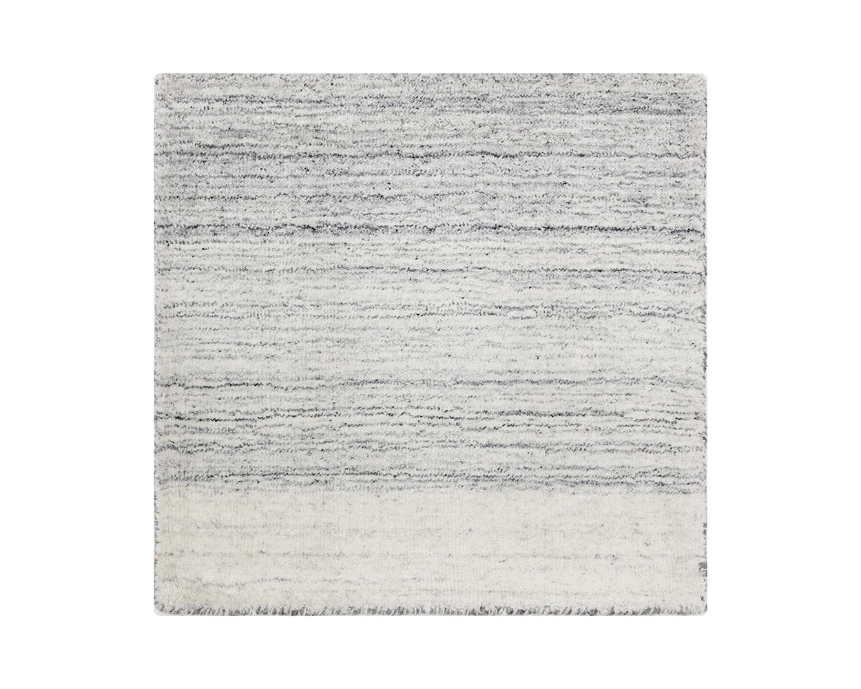 Lagos Hand-loomed Rug  - Grey Swatch - Image 3