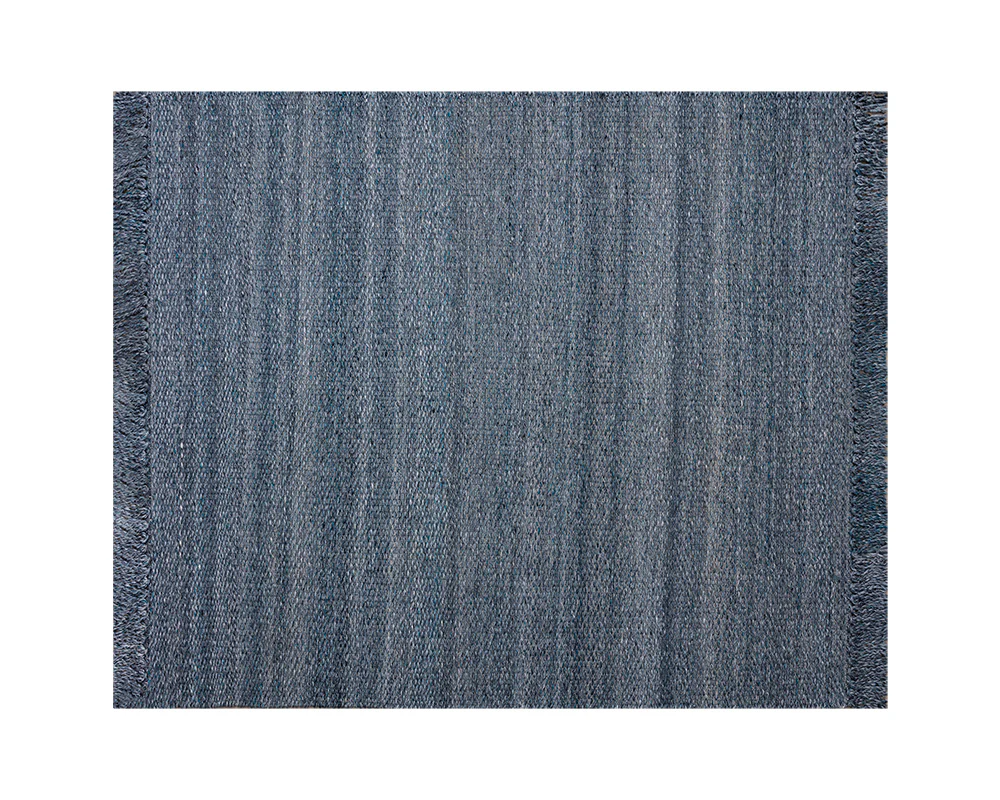 Lindau Hand-woven Rug - Teal Swatch - Image 2