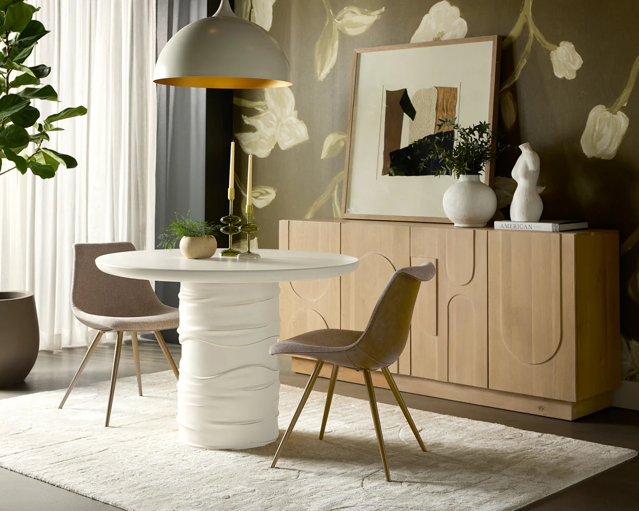 Lipa Dining Chair - Antique Bronze - Image 3
