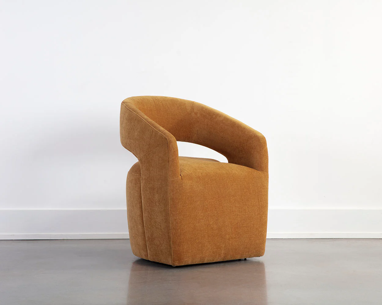 Lloret Wheeled Dining Armchair - Image 2