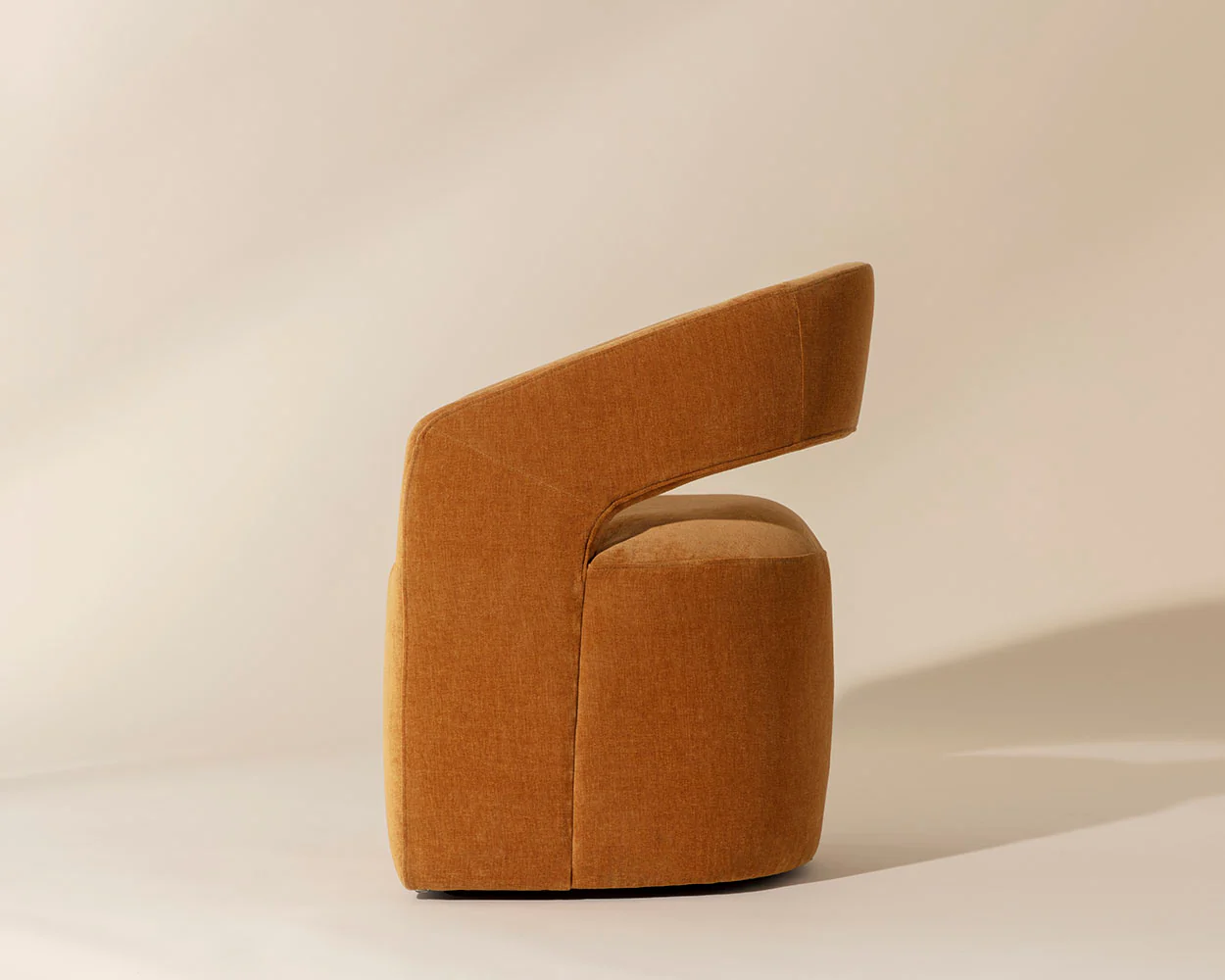 Lloret Wheeled Dining Armchair - Image 4