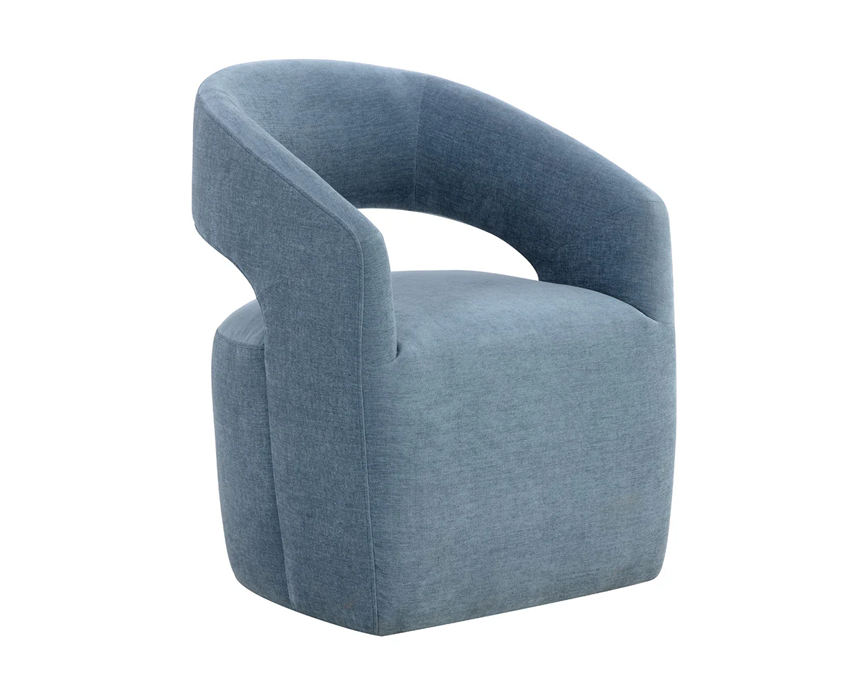 Lloret Wheeled Dining Armchair - Image 8