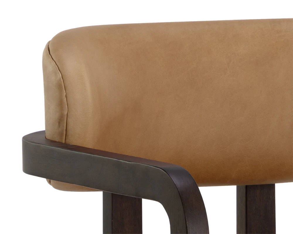 Madrone Dining Armchair - Brown - Image 10