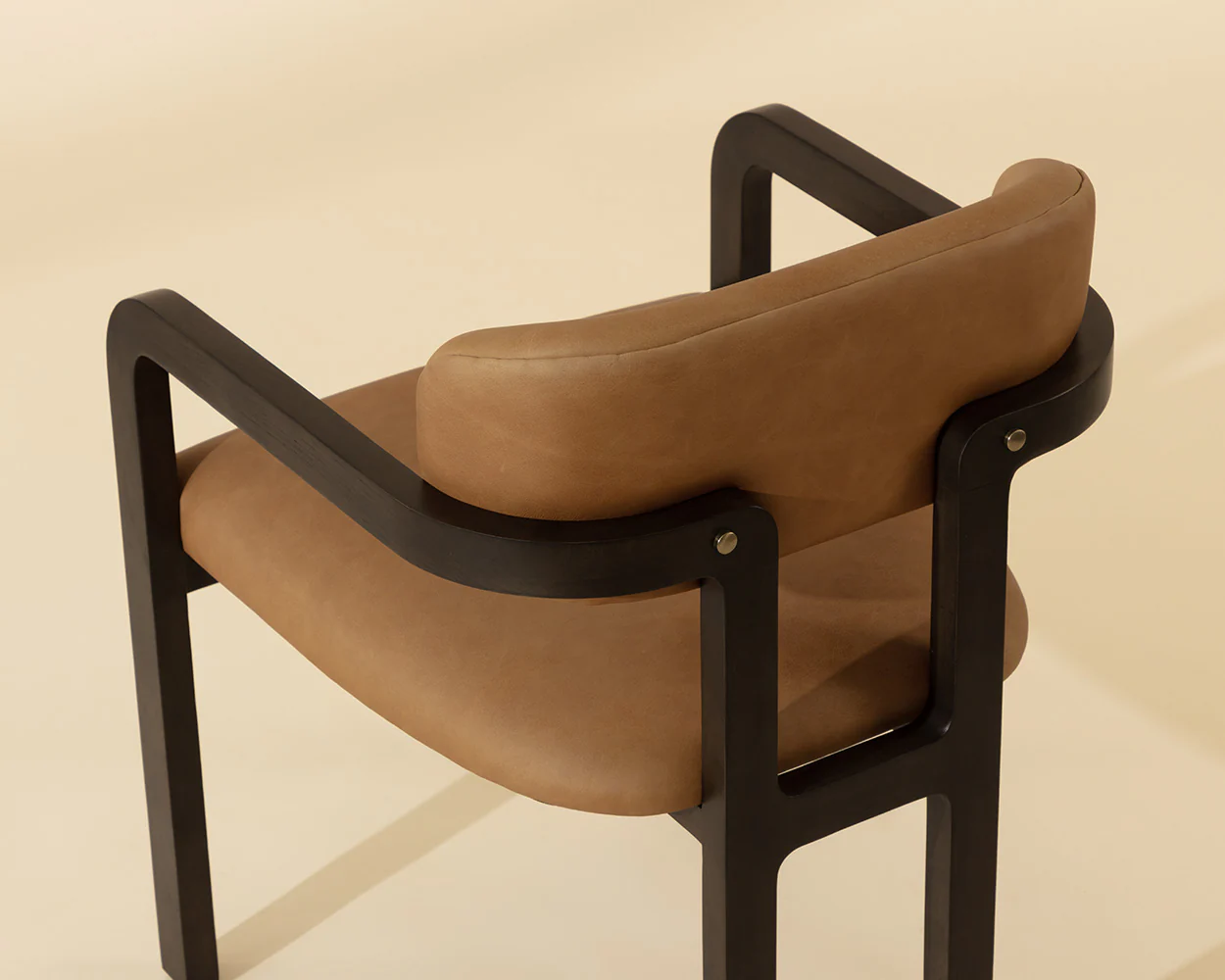 Madrone Dining Armchair - Brown - Image 4