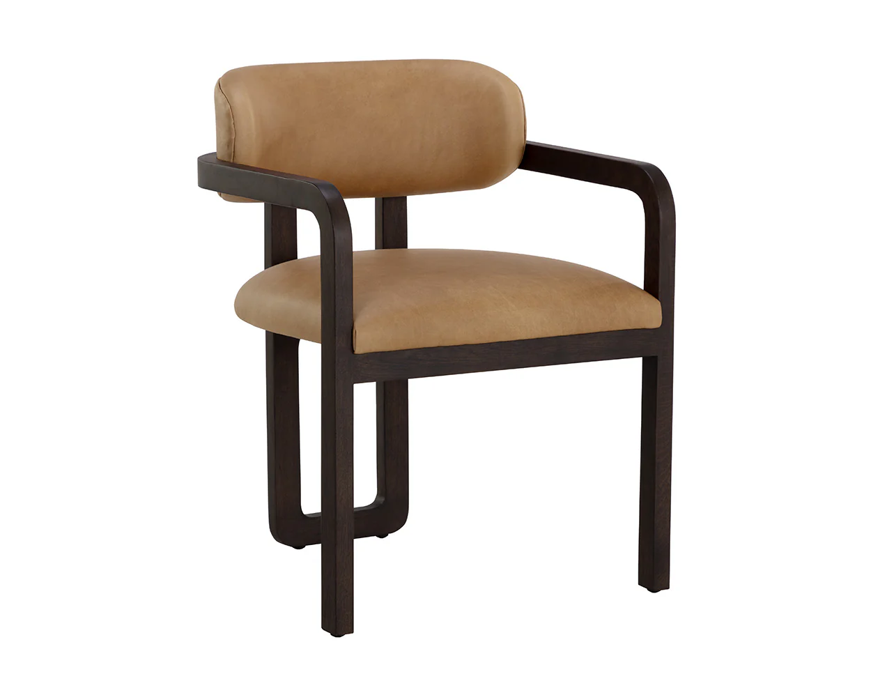 Madrone Dining Armchair - Brown - Image 5