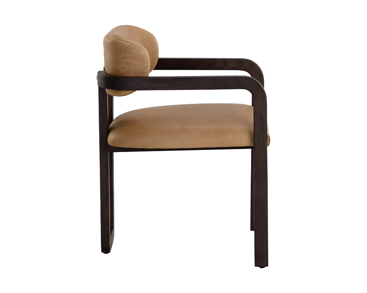 Madrone Dining Armchair - Brown - Image 7