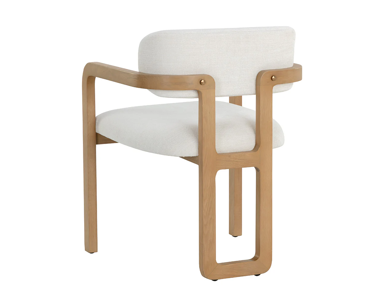 Madrone Dining Armchair - Rustic Oak - Image 11