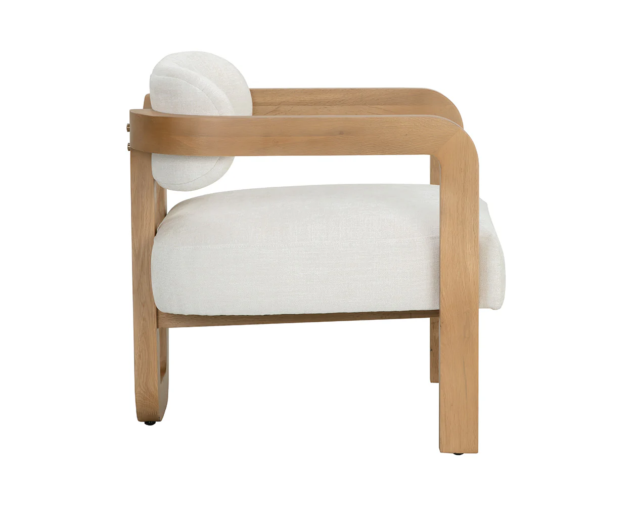 Madrone Lounge Chair - Rustic Oak - Image 4