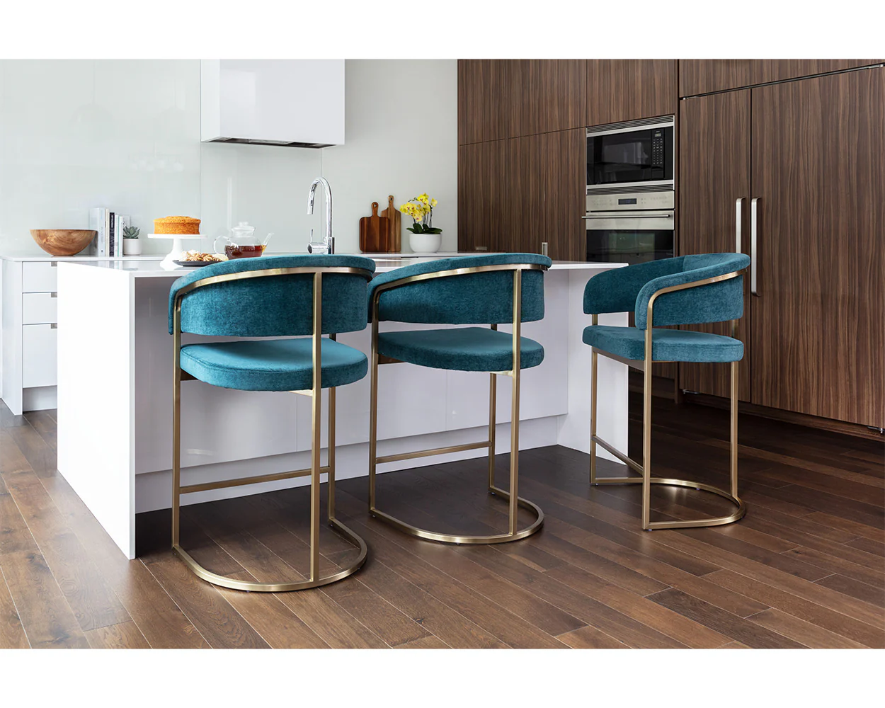 Marris Counter Stool - Gold - Image 2